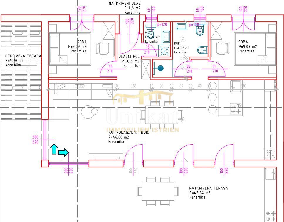 Villetta prefabbricata indipendente al piano terra in zona tranquilla